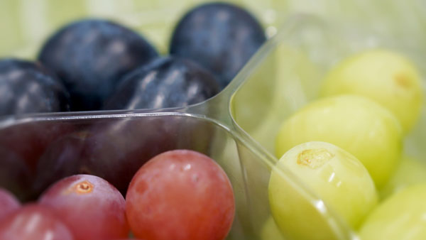 3つの仕切りがあり、食べ比べや少量食べきり用アソート品に最適