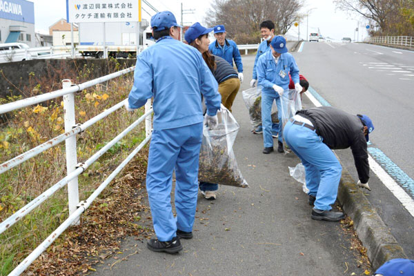 「えひめ愛ロードサポーター事業」清掃活動を実施　井関農機