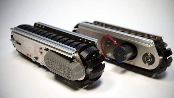 テスト用電動クローラユニット「CuGo」