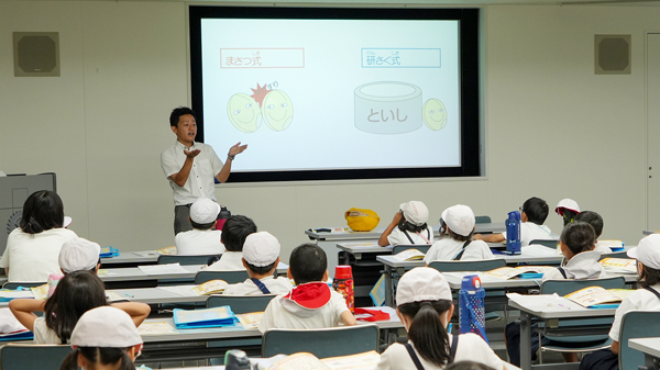 お米の学校のようす