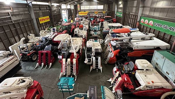 農機具リユースによるCO2削減量を公開　農機具王