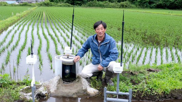 「水田ファーモ」を導入した五月女さん
