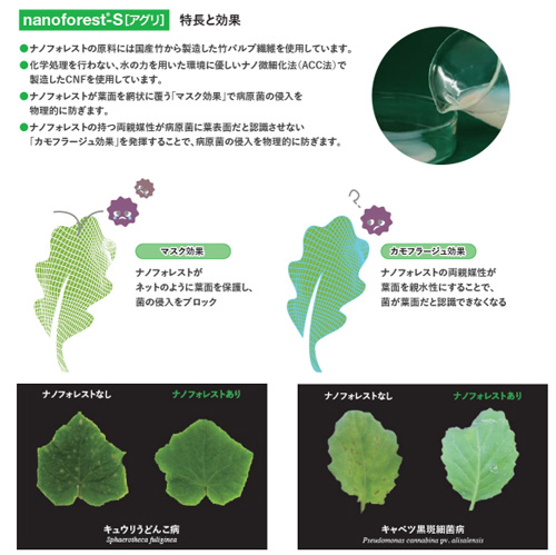 「ナノフォレオスト」の特長と効果