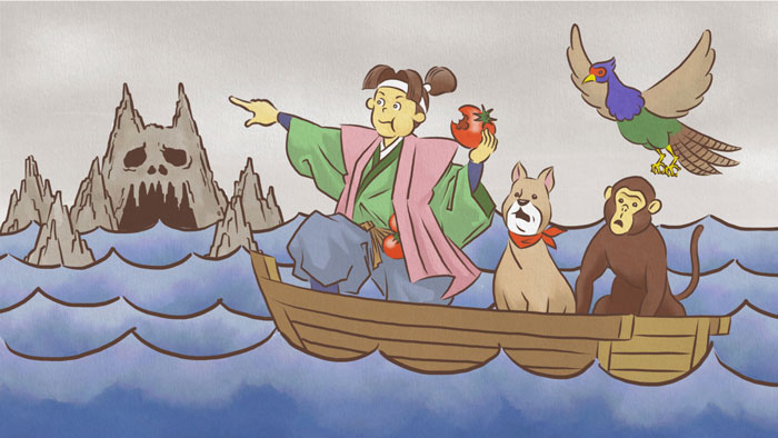 「世界のタネ物語」続桃太郎より