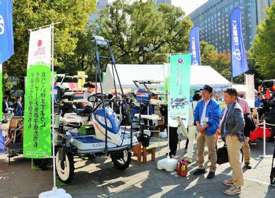 2019年の同社ブースの様子