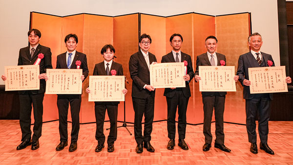 表彰式のようす