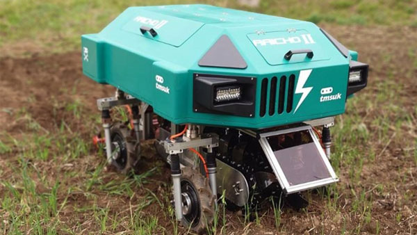 耕起もロボット化　新型多機能型農業ロボット「雷鳥2号」発表　テムザック
