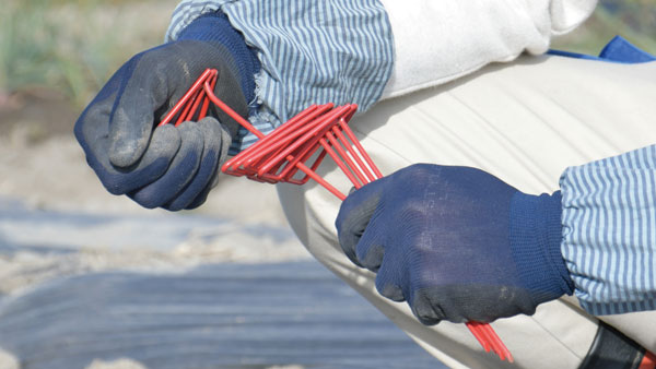 重ねて収納できる