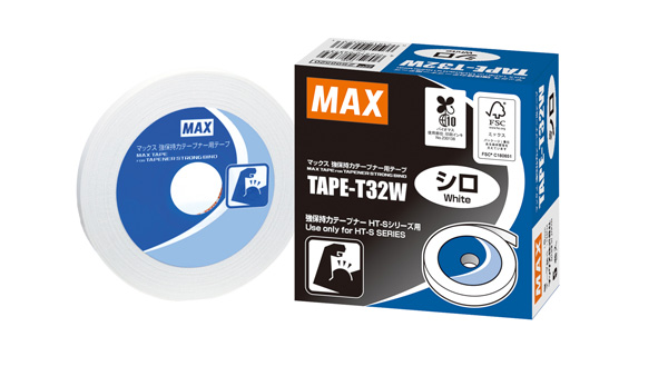 新発売の「TAPE-T32W」（ホワイト）」