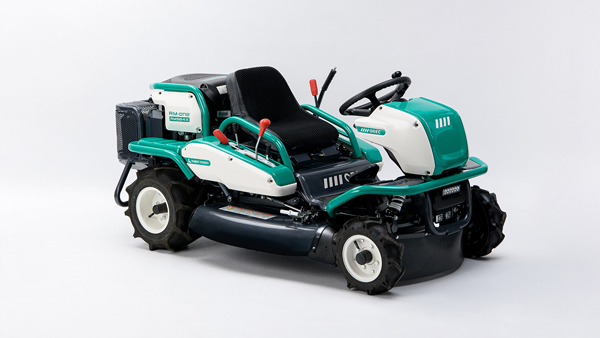 オーレックの乗用草刈機 ラビットモアーシリーズ
