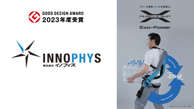 「マッスルスーツExo-Power」-2023年度グッドデザイン賞を受賞　イノフィス.jpg