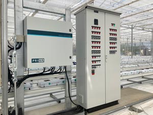 高機能カーテンによる採光性や温度・湿度の自動制御システム