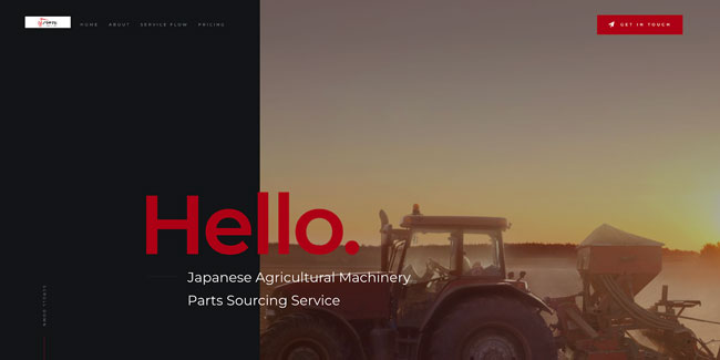 「ノウキナビ」農機具メーカー純正パーツの海外注文受付開始　唐沢農機サービス