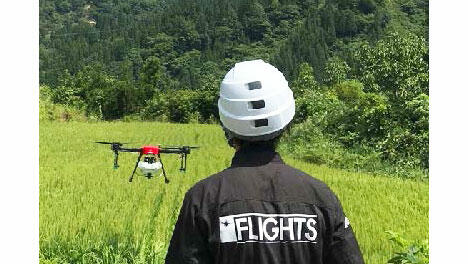 ドローン事業者と防除技術確立で共同研究ー三重県農業研究所