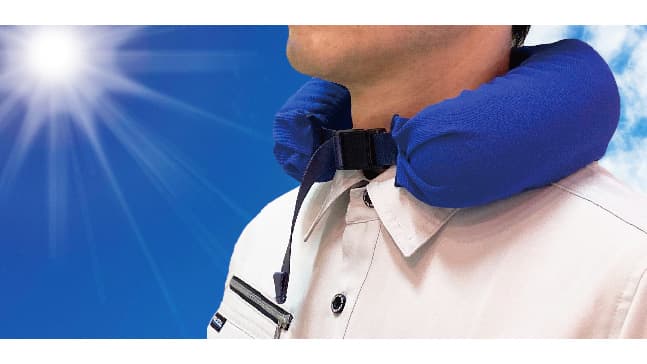酷暑対策用冷却ネックサポーターを開発ーｍｏｎｏｖａがオンライン販売