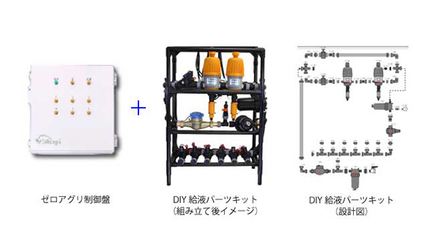 AI潅水施肥システム「ゼロアグリ」