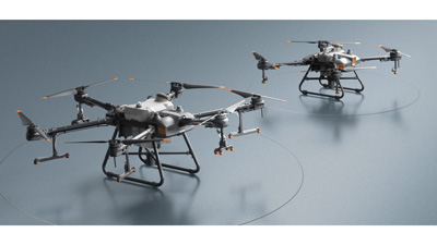 拡張性・高効率の農薬散布ドローン　AGRAS「T30」「T10」国内販売開始　DJI