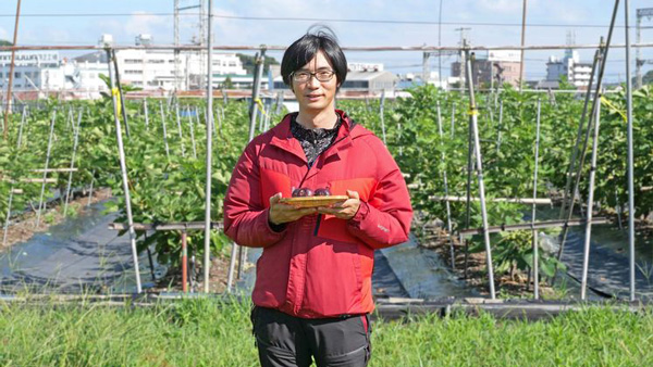 ハッピーファーム園主の吉川さん