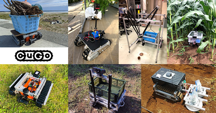取り付けるだけで移動ロボット　電動クローラユニット「CuGo」が300台導入突破