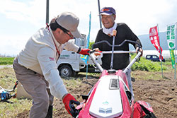 事故防止の農機安全講習（長野県ＪＡ信州諏訪提供）