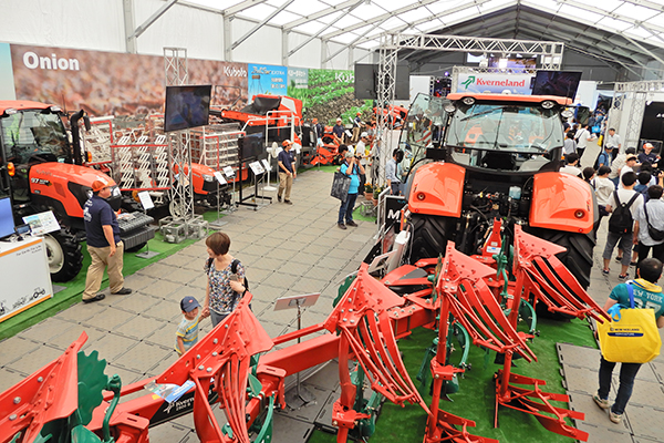 5日間で20万人超の来場者で賑わった第34回国際農業機械展