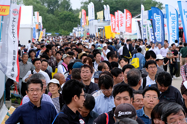 延べ20万人の来場者で賑わった　第34回国際農業機械展 in 帯広