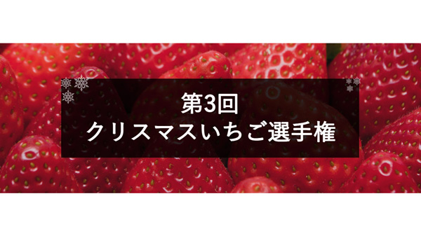 冬いちご日本一を決める「第3回クリスマスいちご選手権」開催　日本野菜ソムリエ協会.jpg