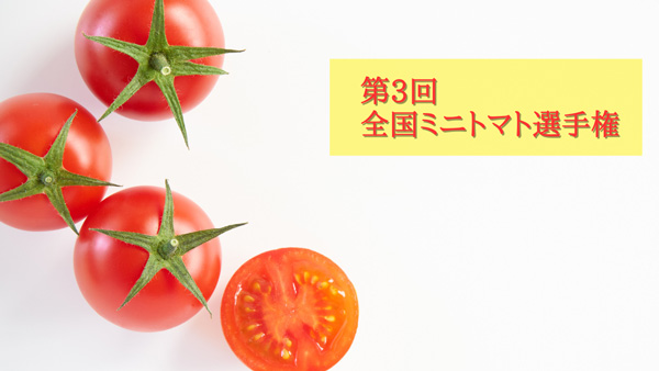 「第3回全国ミニトマト選手権」開催　日本野菜ソムリエ協会