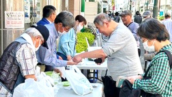 昨年度の「武庫一寸ソラマメ」即売会