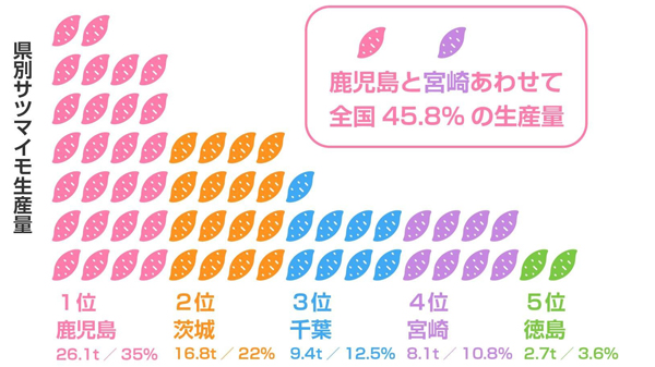 出典元：「かんしょをめぐる状況について」令和4年6月　農林水産省農産局地域作物課