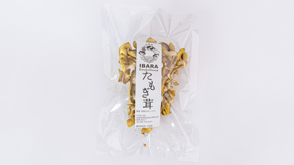 新発売の「乾燥たもぎ茸」