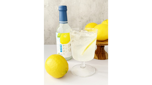 伊豆のご当地サイダー「伊豆レモンサイダー」