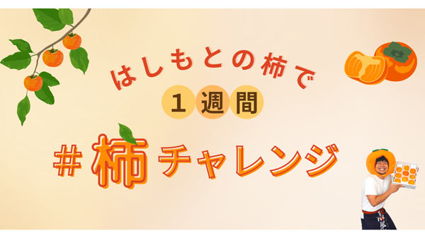 和歌山県橋本市と連携　柿のレシピを1週間連続で紹介　ポケットマルシェ