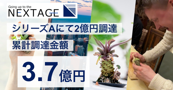 わさび栽培のNEXTAGE　シリーズAラウンドで2億円を資金調達