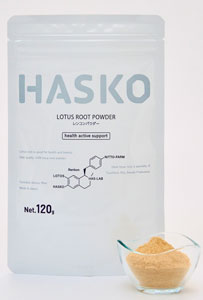 無添加レンコンパウダー「HASKO（ハスコ）」