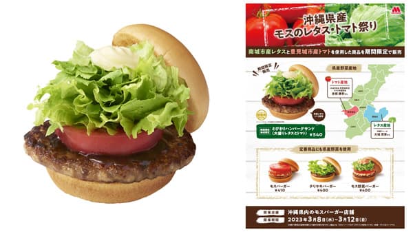 とびきりハンバーグサンド＜大盛レタスとトマト＞