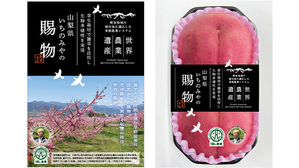 「世界農業遺産」シリーズ第2弾「山梨県一宮町の桃」販売開始　農家の直売所