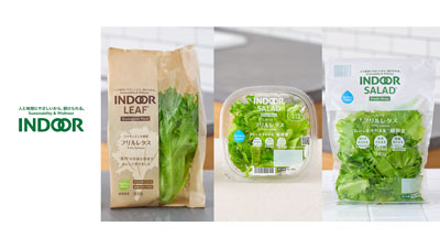 人と地球にやさしい植物工場野菜の新ブランド『INDOOR』新発売　スプレッドs.jpg