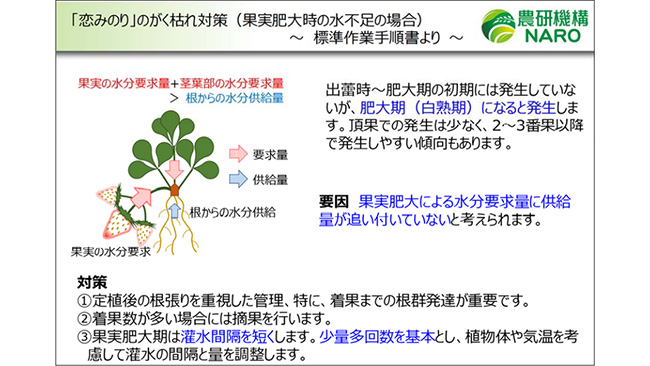 標準作業手順書の生理障害を防ぐ対策技術の例