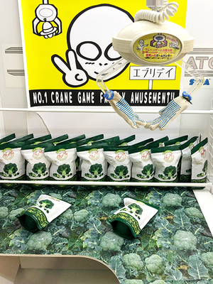 埼玉県の魅力発信「ブロッコリーキャッチャー」　（株）東洋
