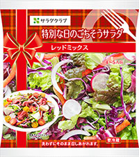 クリスマス彩る カラフルサラダ サラダクラブ